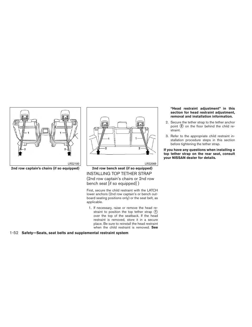 NISSAN 2014 Armada - Owner's Manual User Manual | Page 69 / 489