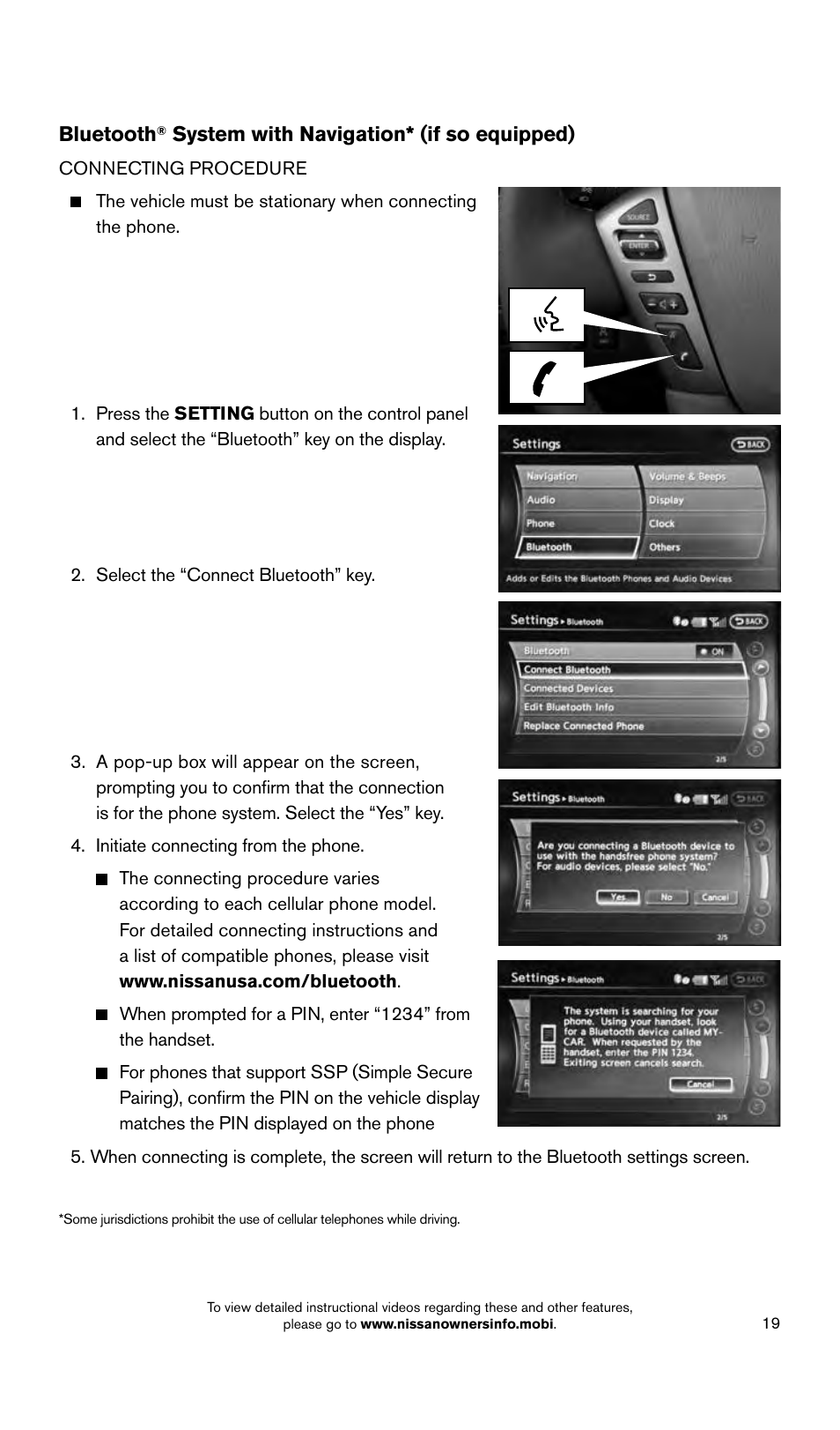 NISSAN 2015 Armada - Quick Reference Guide User Manual | Page 21 / 28
