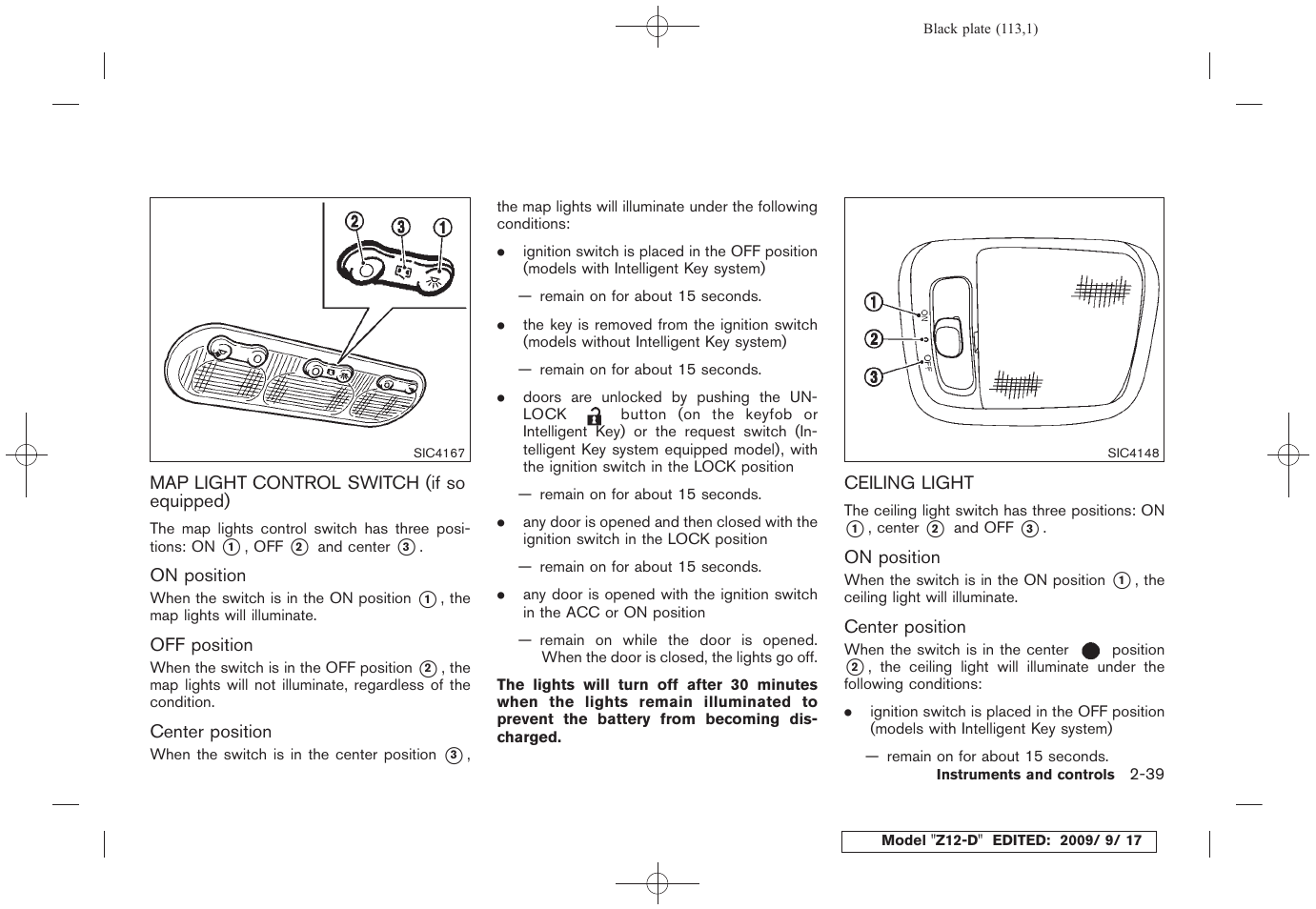 NISSAN 2010 Cube - Owner's Manual User Manual | Page 113 / 329
