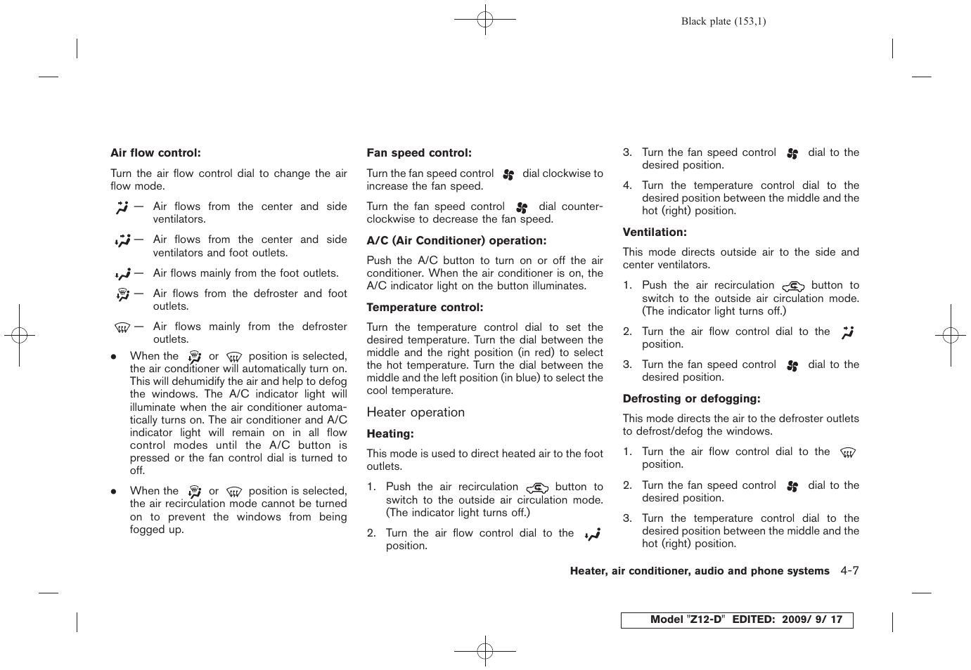 NISSAN 2010 Cube - Owner's Manual User Manual | Page 149 / 329
