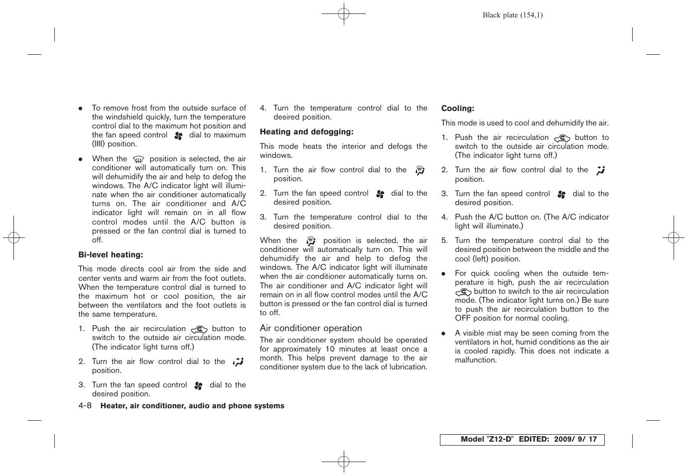 NISSAN 2010 Cube - Owner's Manual User Manual | Page 150 / 329