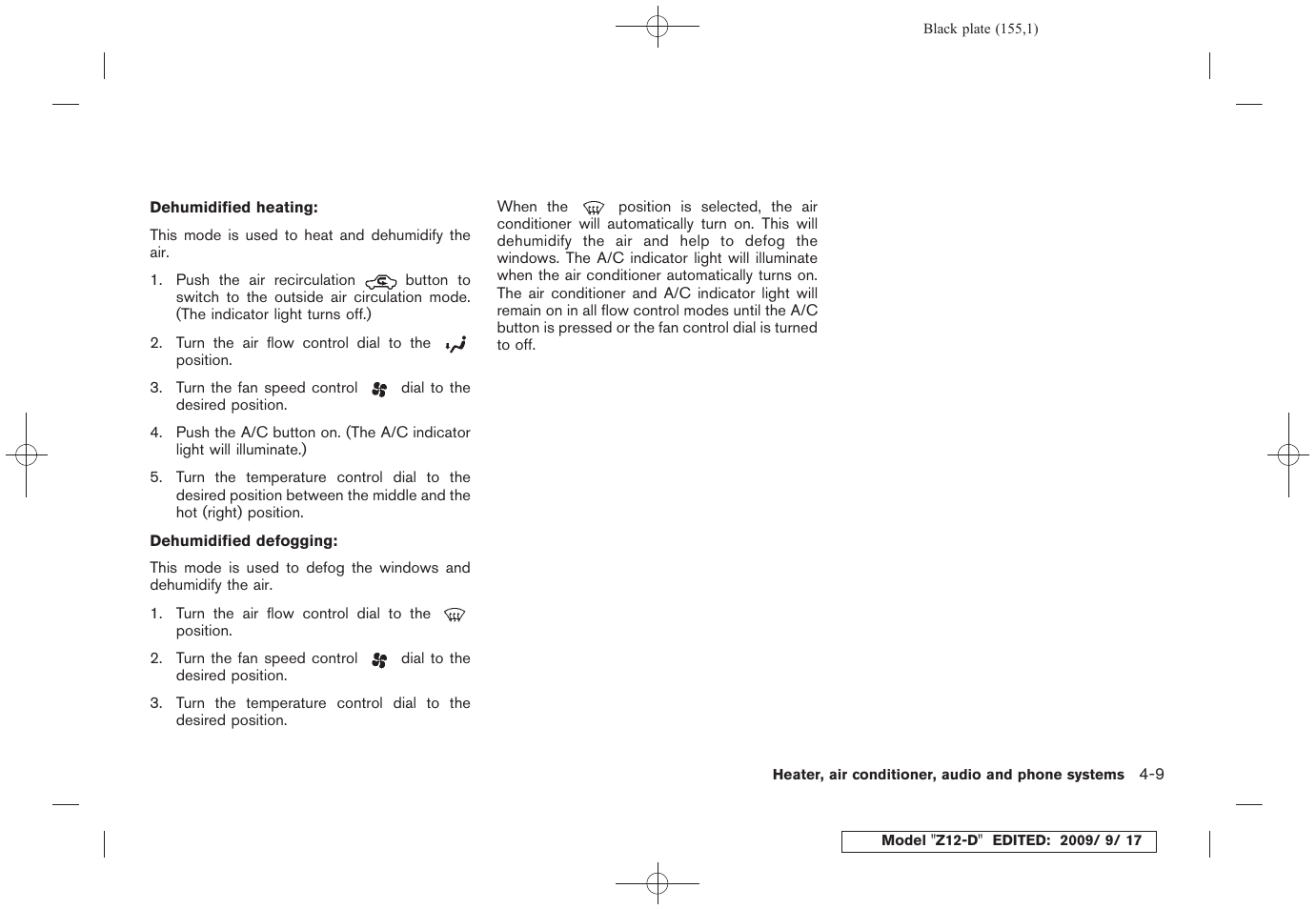 NISSAN 2010 Cube - Owner's Manual User Manual | Page 151 / 329