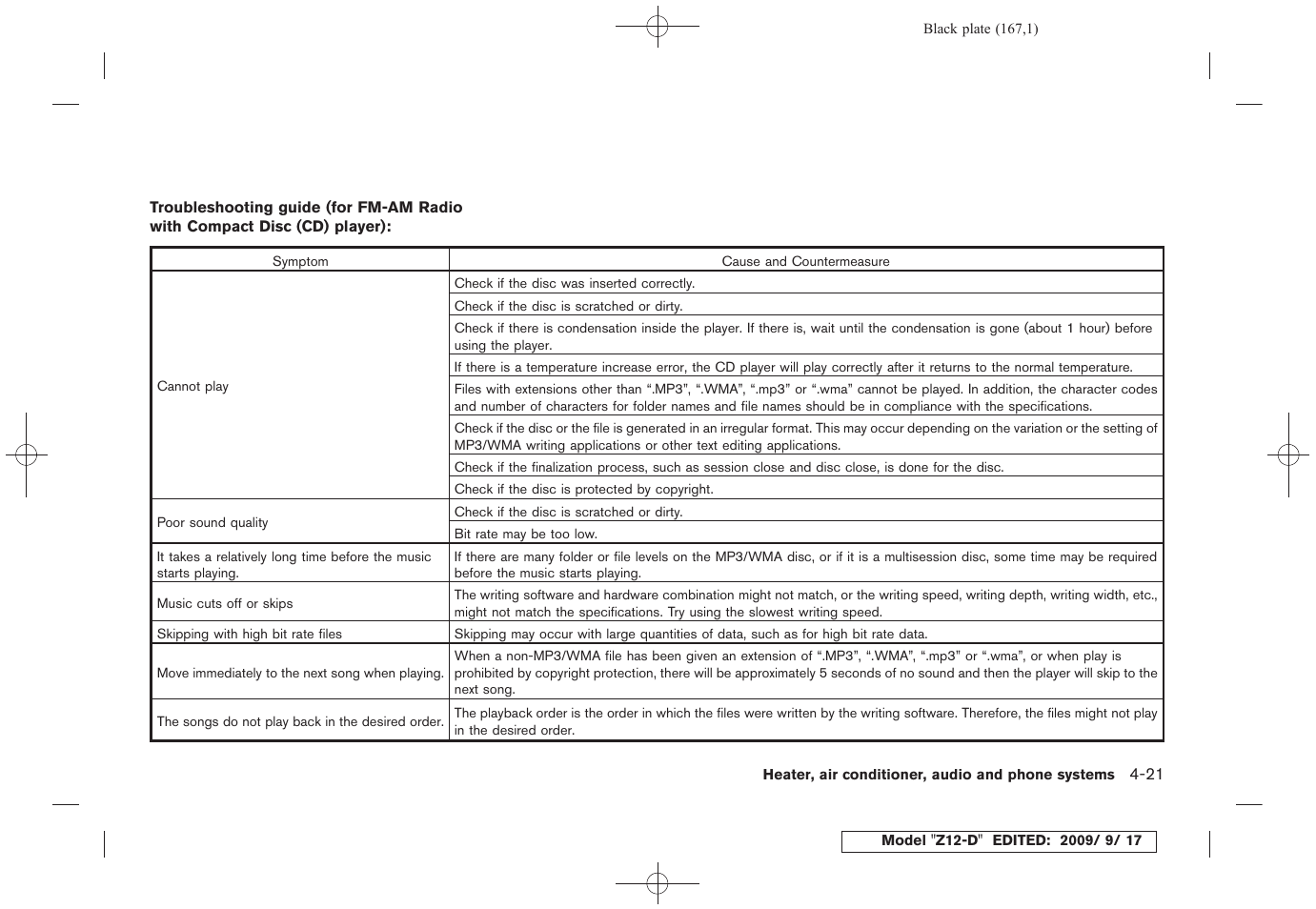 NISSAN 2010 Cube - Owner's Manual User Manual | Page 163 / 329
