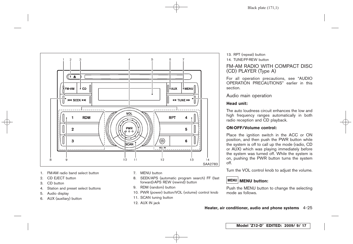 NISSAN 2010 Cube - Owner's Manual User Manual | Page 167 / 329