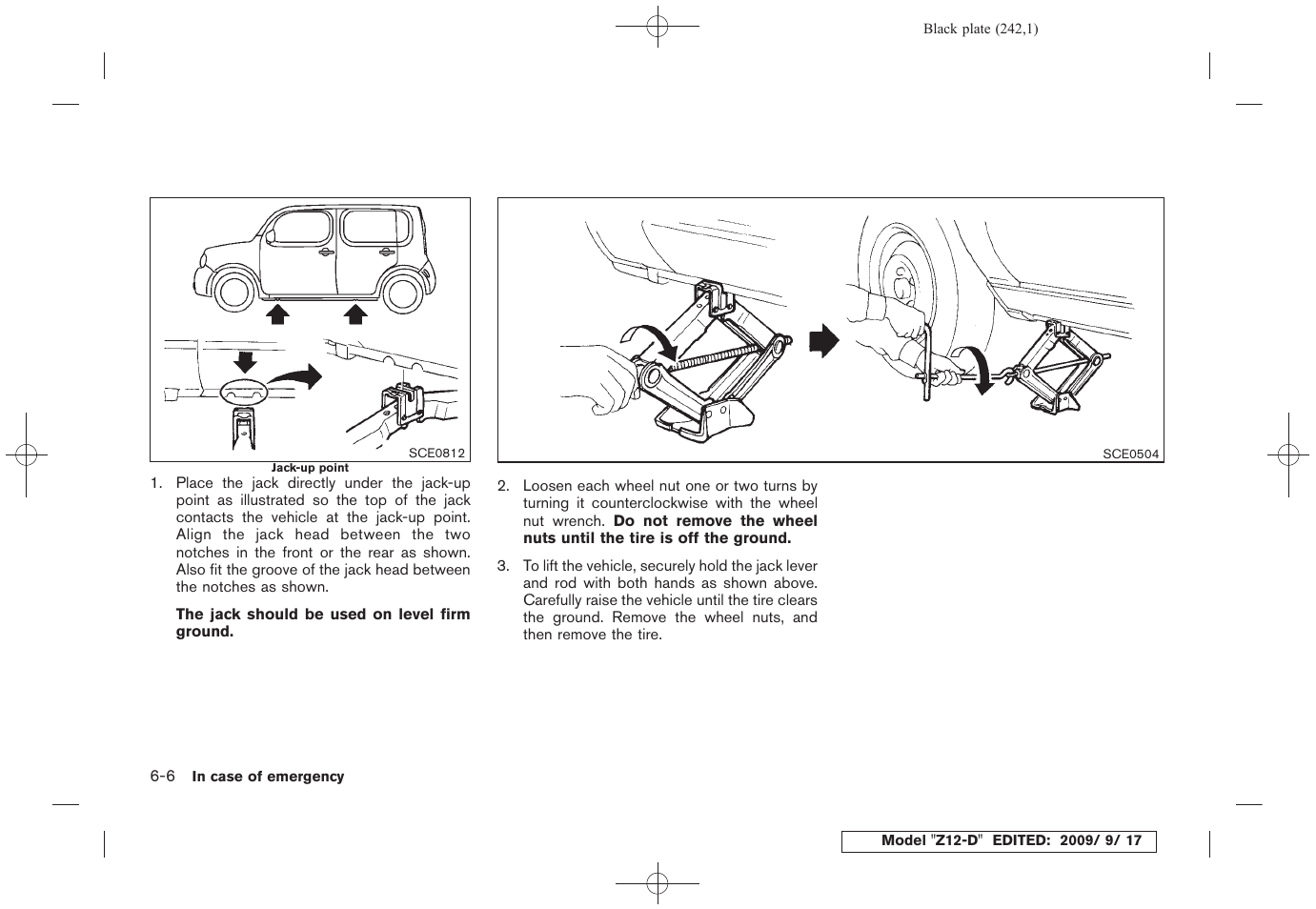 NISSAN 2010 Cube - Owner's Manual User Manual | Page 238 / 329