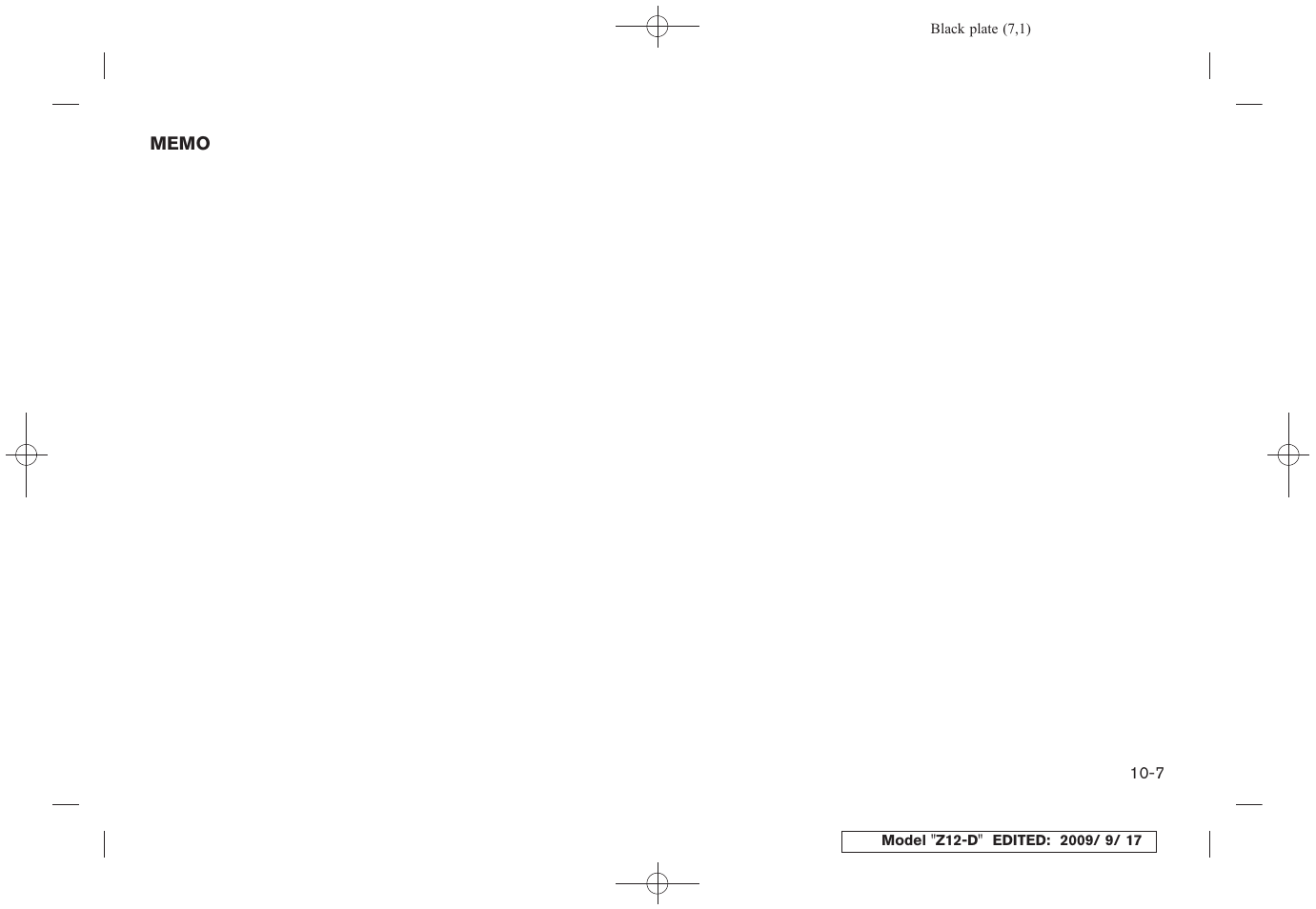 NISSAN 2010 Cube - Owner's Manual User Manual | Page 327 / 329