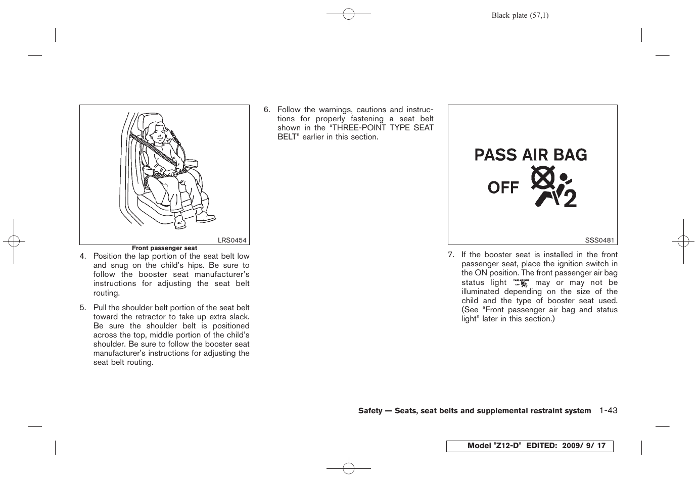 NISSAN 2010 Cube - Owner's Manual User Manual | Page 59 / 329