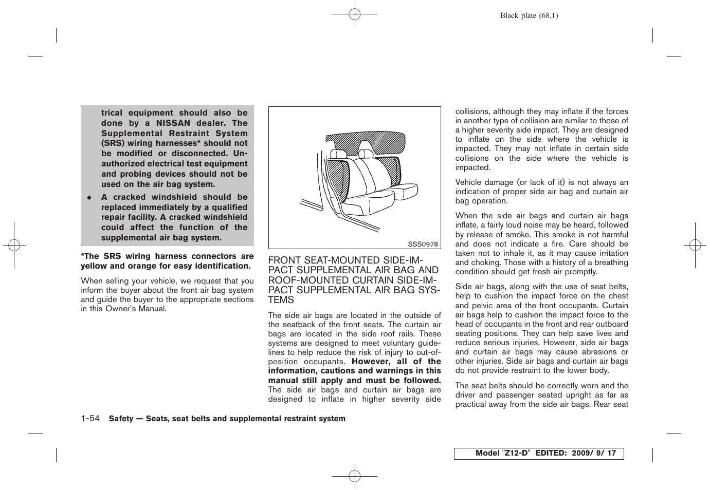 NISSAN 2010 Cube - Owner's Manual User Manual | Page 70 / 329