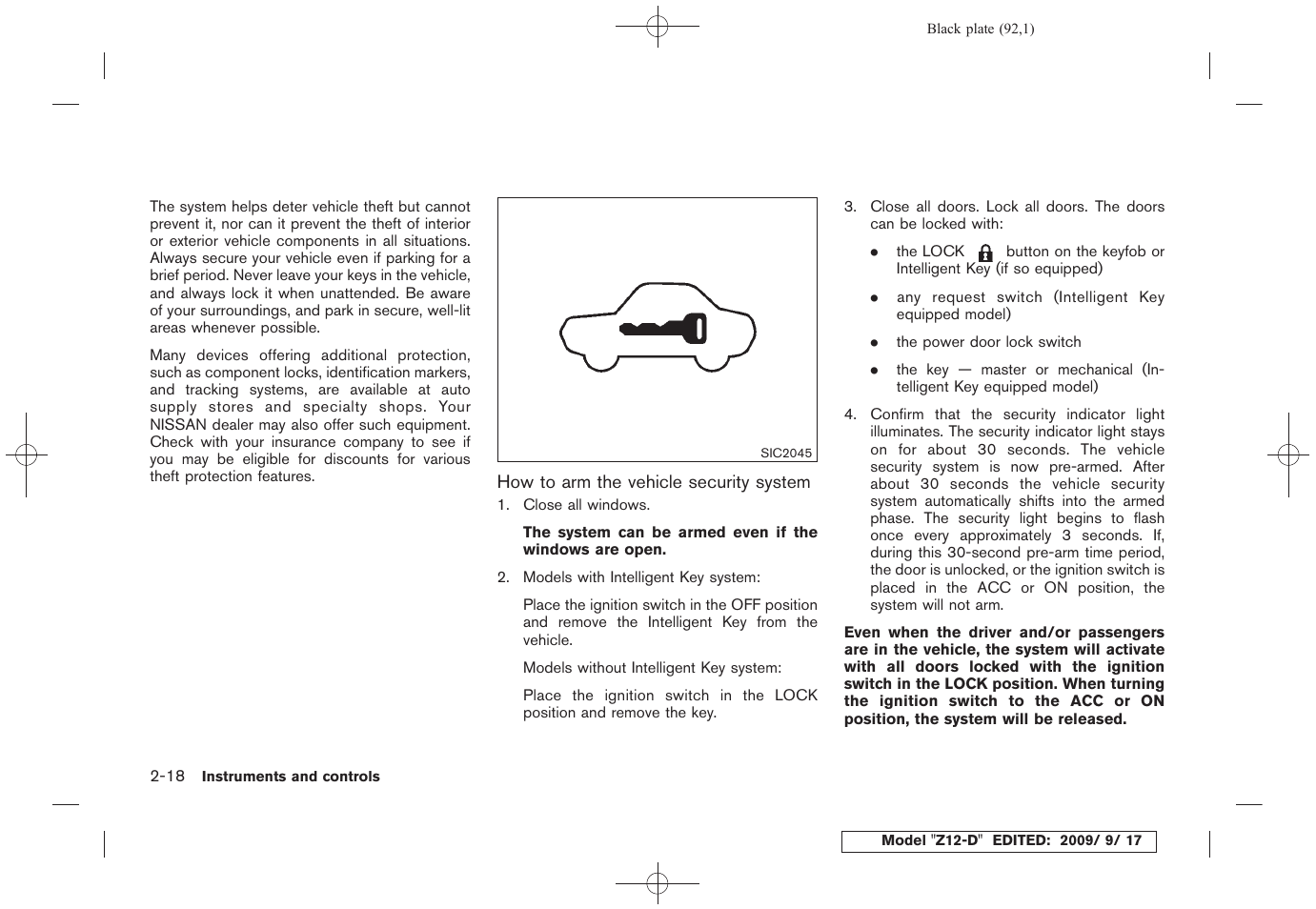 NISSAN 2010 Cube - Owner's Manual User Manual | Page 92 / 329