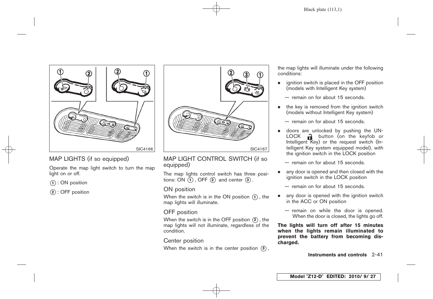 NISSAN 2011 Cube - Owner's Manual User Manual | Page 115 / 345