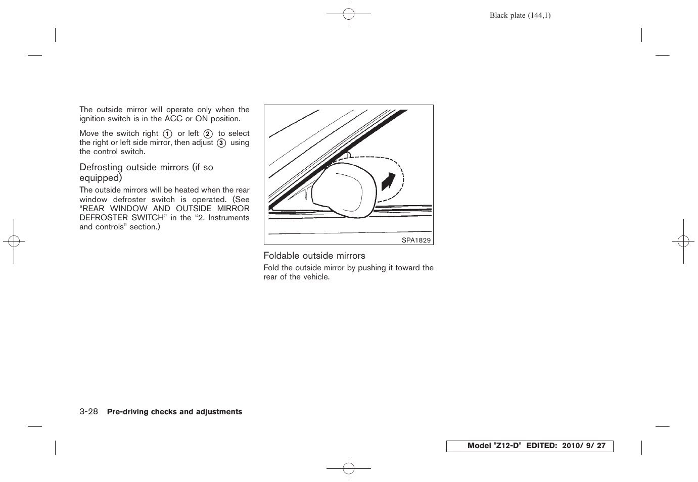 NISSAN 2011 Cube - Owner's Manual User Manual | Page 146 / 345