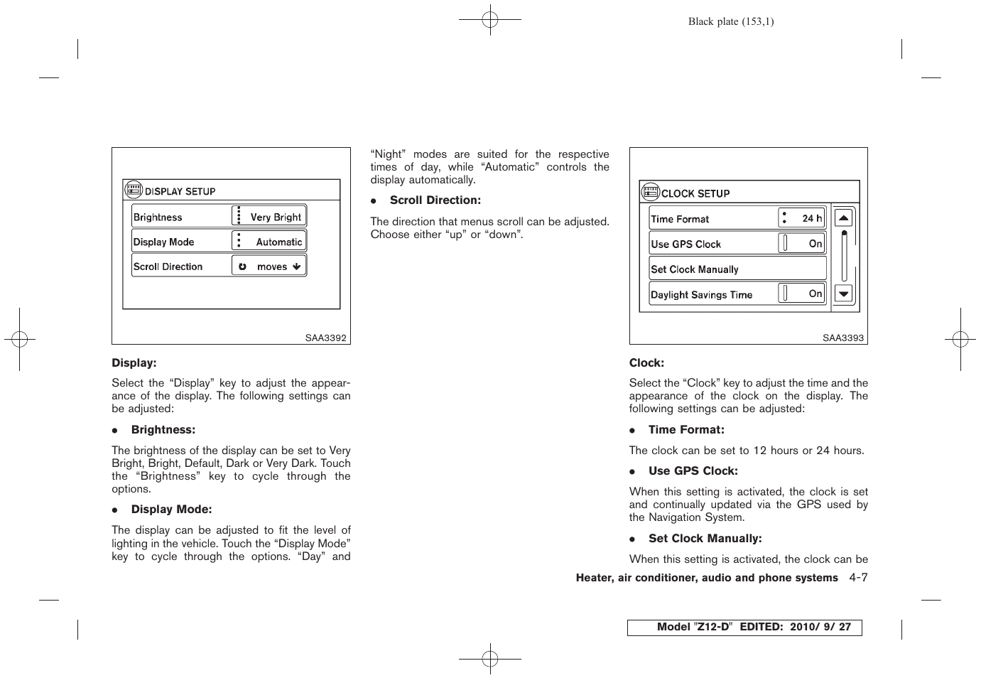 NISSAN 2011 Cube - Owner's Manual User Manual | Page 155 / 345
