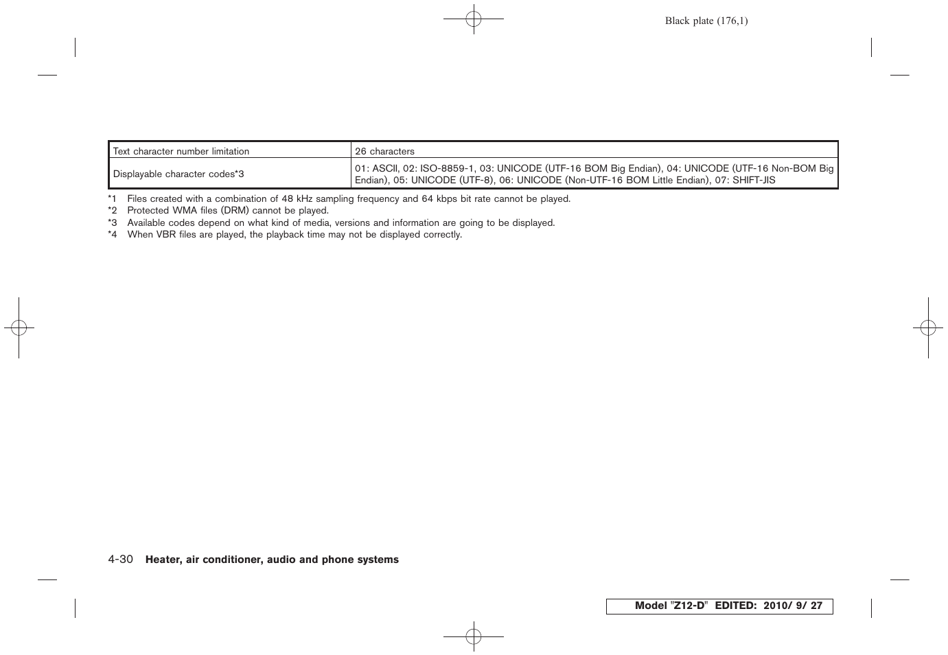 NISSAN 2011 Cube - Owner's Manual User Manual | Page 178 / 345