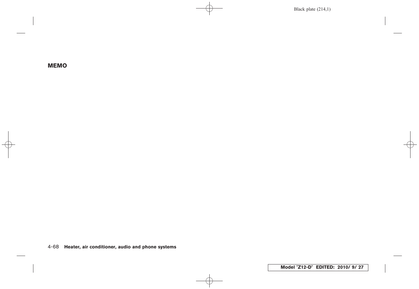 NISSAN 2011 Cube - Owner's Manual User Manual | Page 216 / 345