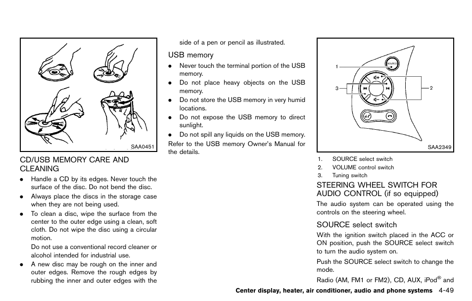 NISSAN 2012 Cube - Owner's Manual User Manual | Page 189 / 331