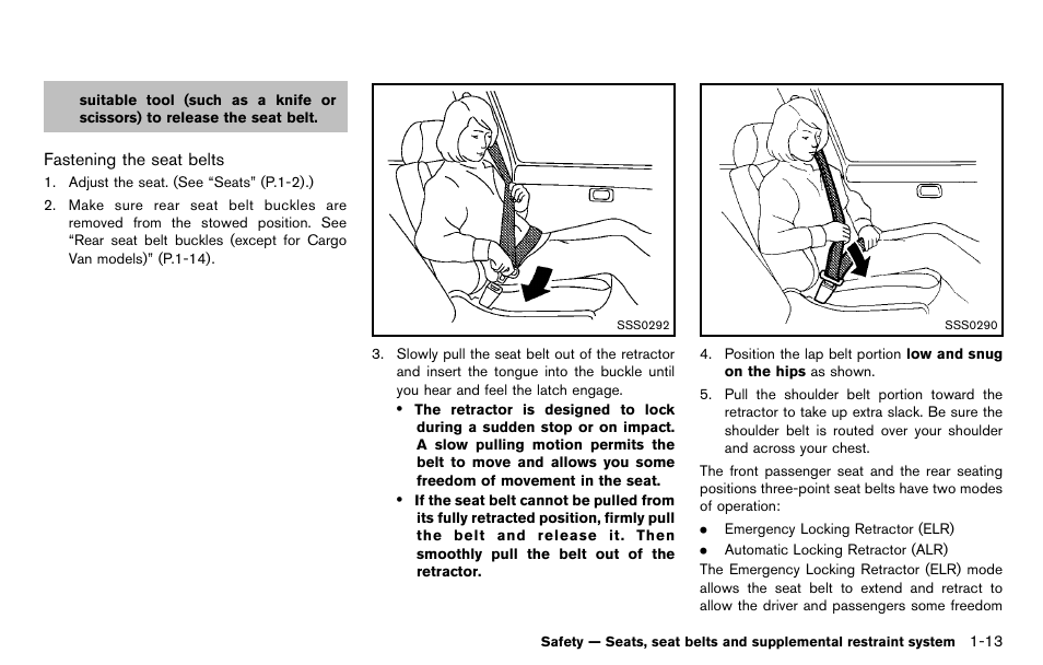 NISSAN 2012 Cube - Owner's Manual User Manual | Page 31 / 331