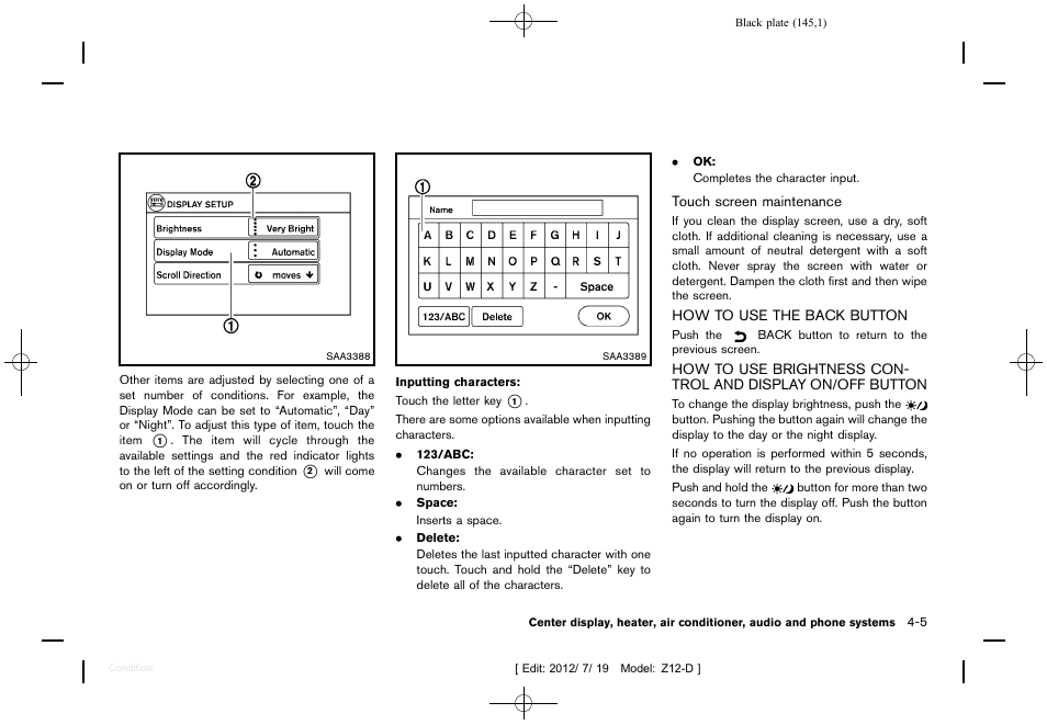 NISSAN 2013 Cube - Owner's Manual User Manual | Page 147 / 331