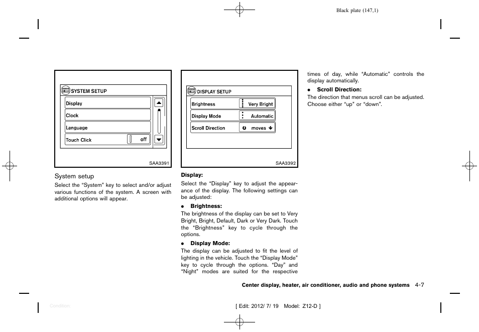 NISSAN 2013 Cube - Owner's Manual User Manual | Page 149 / 331