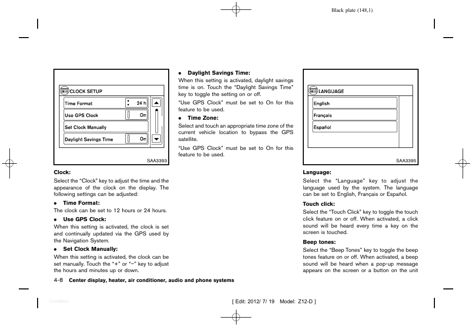 NISSAN 2013 Cube - Owner's Manual User Manual | Page 150 / 331
