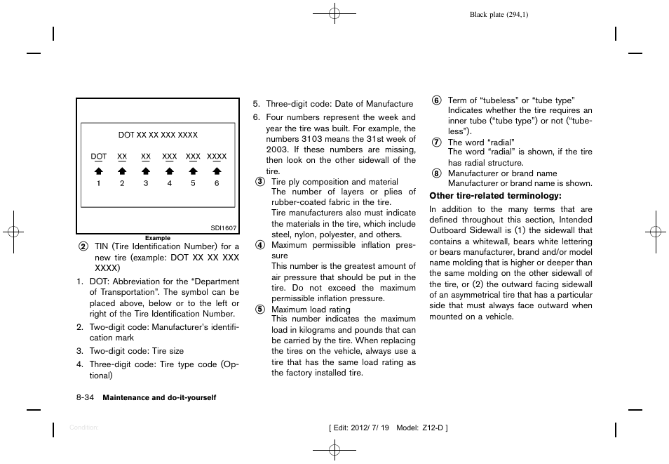 NISSAN 2013 Cube - Owner's Manual User Manual | Page 296 / 331