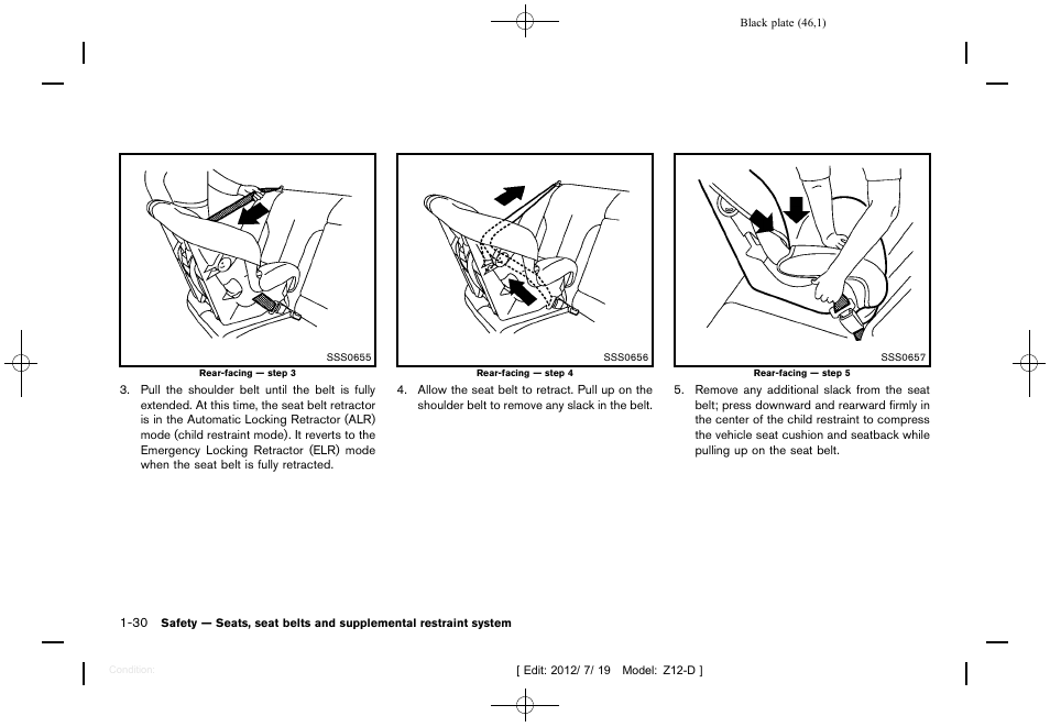 NISSAN 2013 Cube - Owner's Manual User Manual | Page 48 / 331