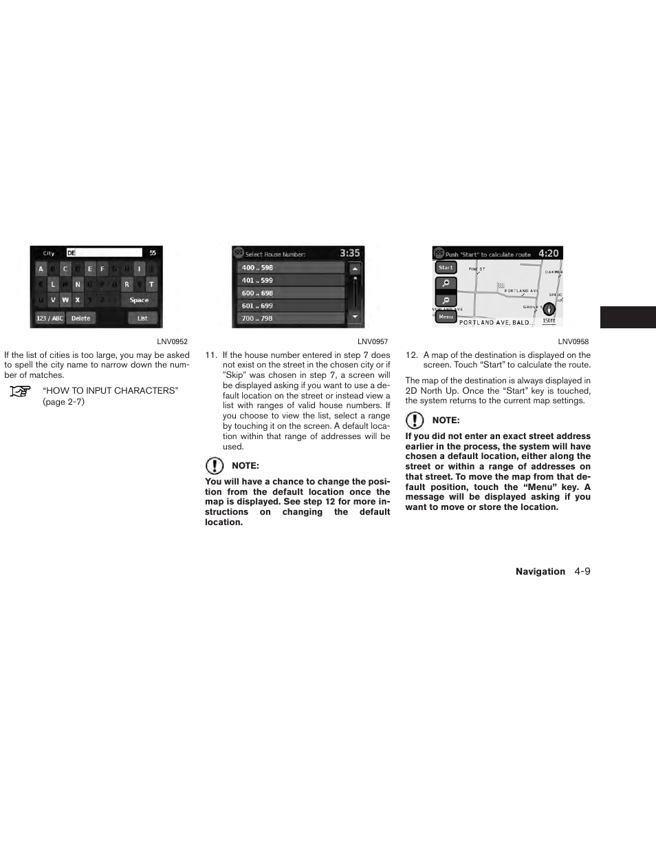 NISSAN 2013 Versa Sedan - Navigation System Owner's Manual User Manual | Page 37 / 82