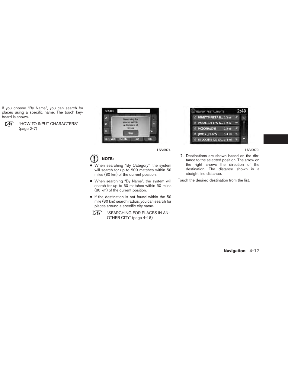 NISSAN 2013 Versa Sedan - Navigation System Owner's Manual User Manual | Page 45 / 82