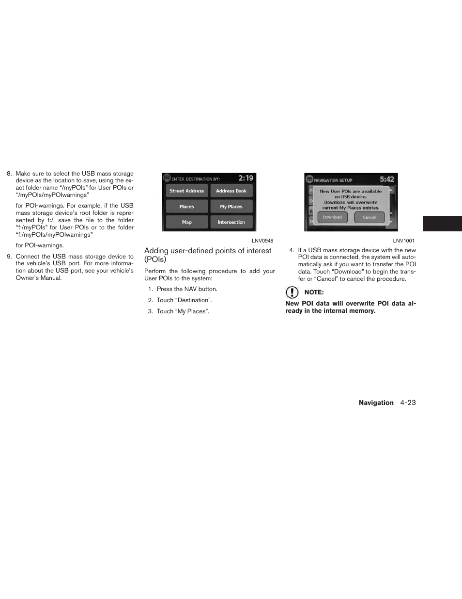 NISSAN 2013 Versa Sedan - Navigation System Owner's Manual User Manual | Page 51 / 82