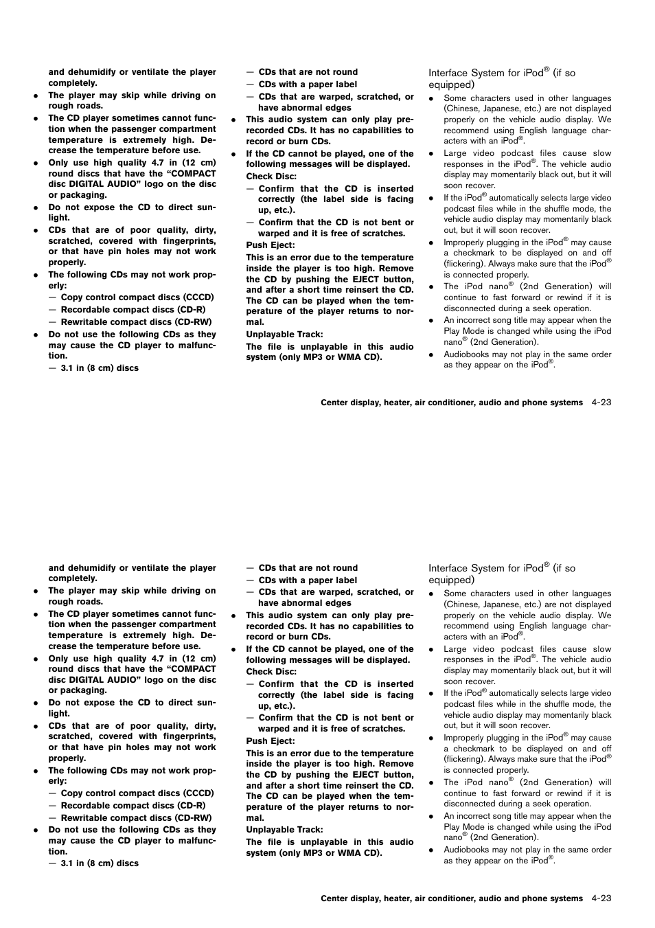 NISSAN 2014 Cube - Owner's Manual User Manual | Page 164 / 332