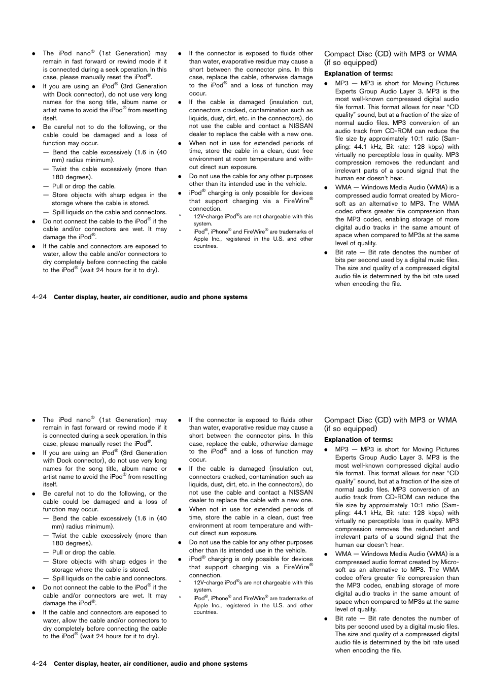 NISSAN 2014 Cube - Owner's Manual User Manual | Page 165 / 332