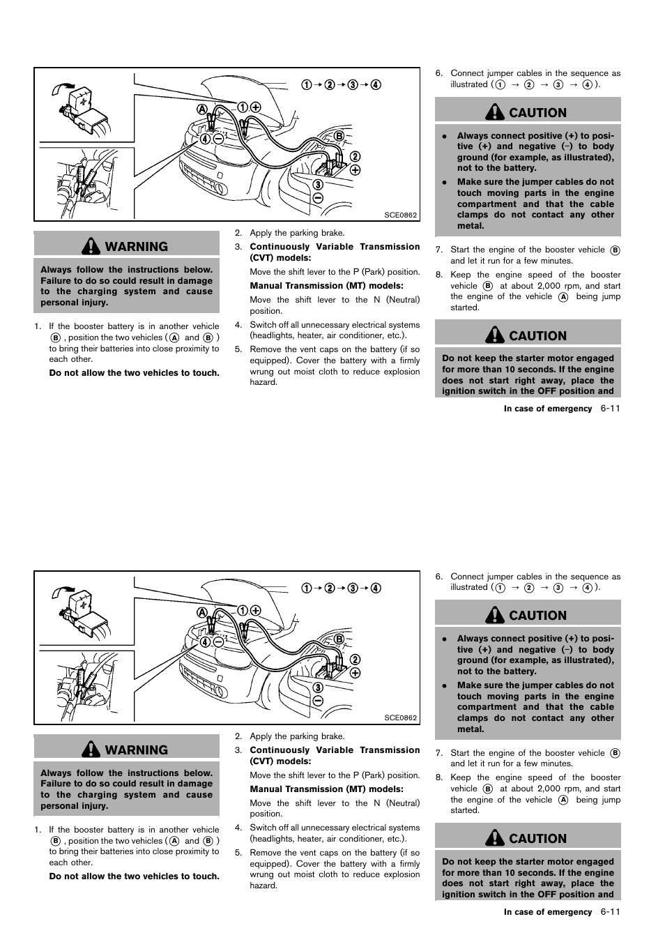 Warning, Caution | NISSAN 2014 Cube - Owner's Manual User Manual | Page 248 / 332