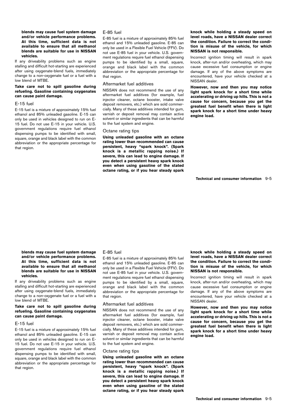 NISSAN 2014 Cube - Owner's Manual User Manual | Page 308 / 332