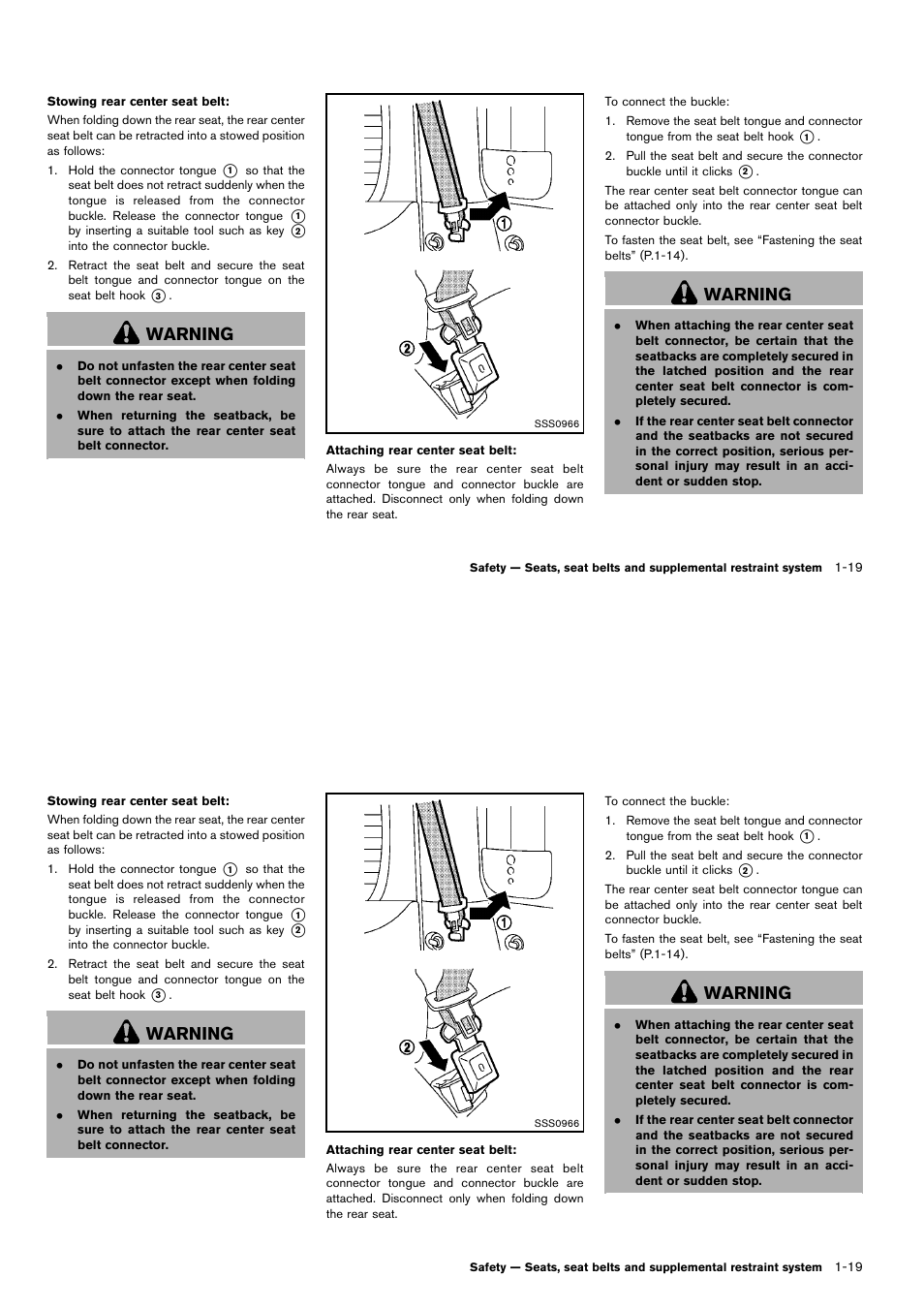 Warning | NISSAN 2014 Cube - Owner's Manual User Manual | Page 38 / 332