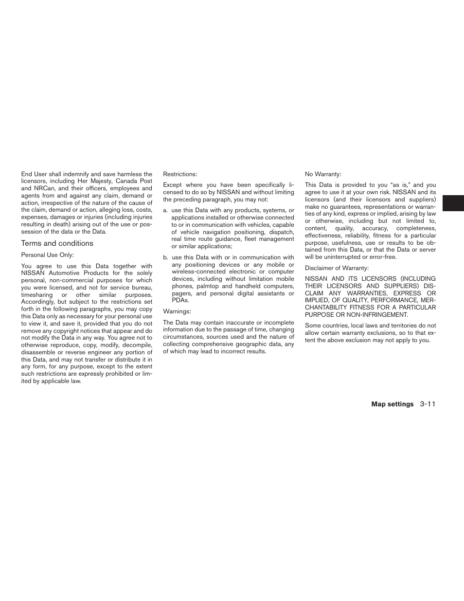 NISSAN 2014 JUKE - Navigation System Owner's Manual User Manual | Page 27 / 82