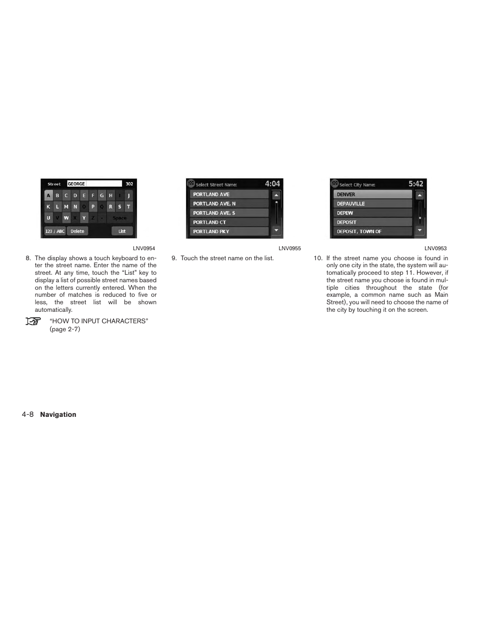 NISSAN 2014 JUKE - Navigation System Owner's Manual User Manual | Page 36 / 82