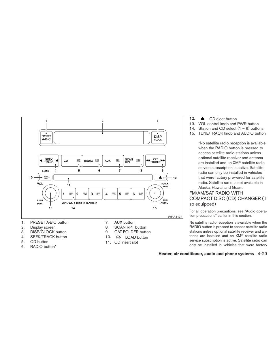 NISSAN 2011 Frontier - Owner's Manual User Manual | Page 202 / 377