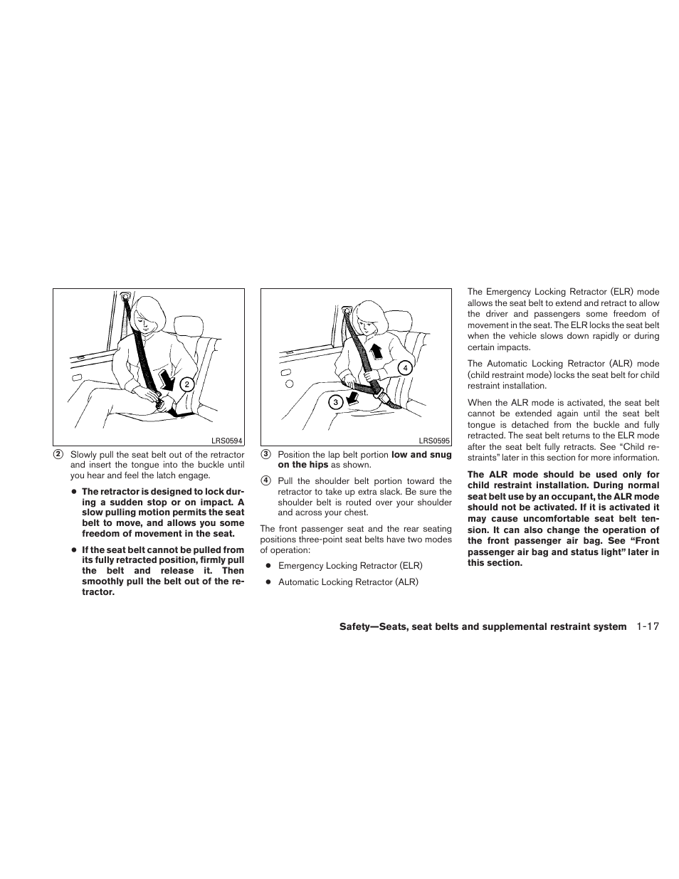 NISSAN 2011 Frontier - Owner's Manual User Manual | Page 36 / 377