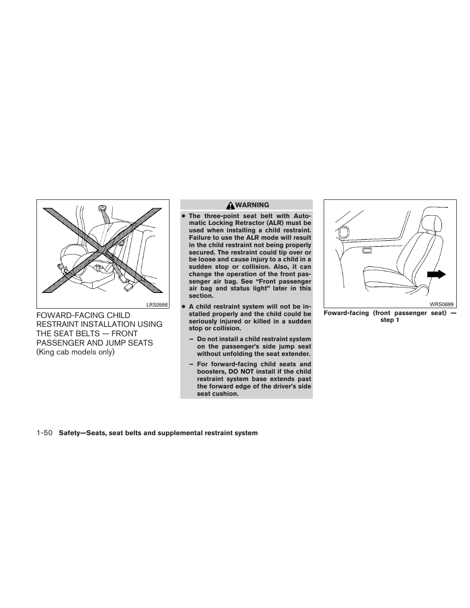 NISSAN 2011 Frontier - Owner's Manual User Manual | Page 69 / 377