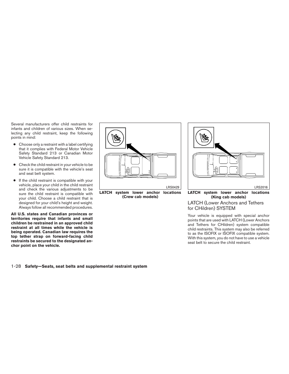 NISSAN 2012 Frontier - Owner's Manual User Manual | Page 47 / 384