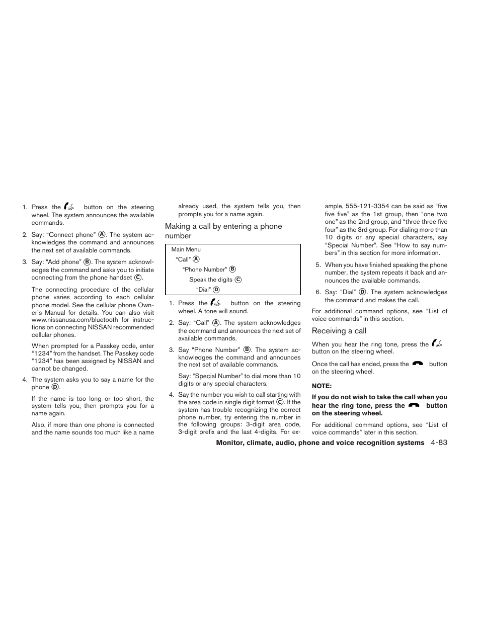 NISSAN 2013 Frontier - Owner's Manual User Manual | Page 262 / 444