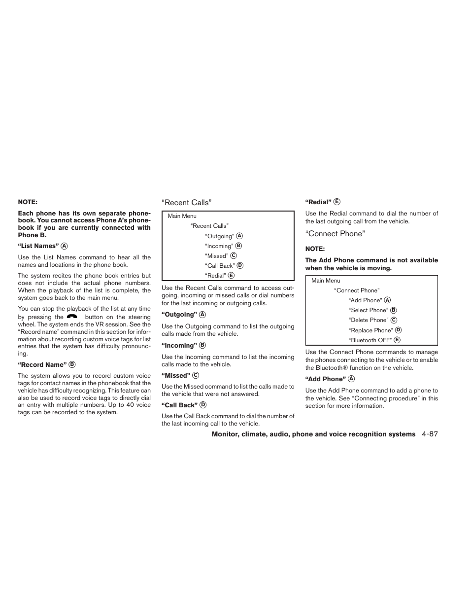 NISSAN 2013 Frontier - Owner's Manual User Manual | Page 266 / 444