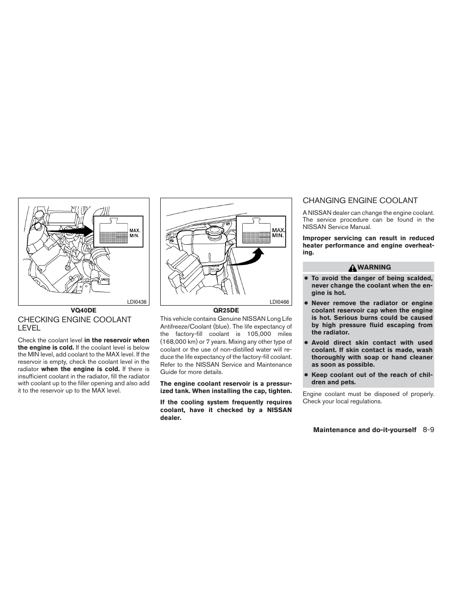 NISSAN 2013 Frontier - Owner's Manual User Manual | Page 360 / 444