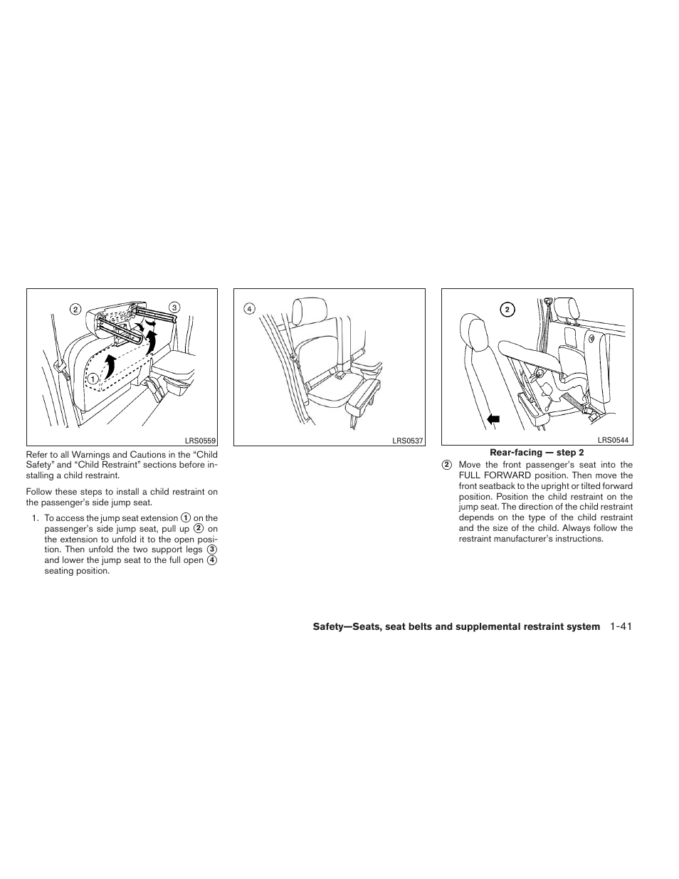 NISSAN 2013 Frontier - Owner's Manual User Manual | Page 60 / 444