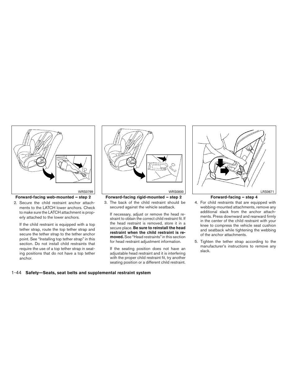 NISSAN 2013 Frontier - Owner's Manual User Manual | Page 63 / 444