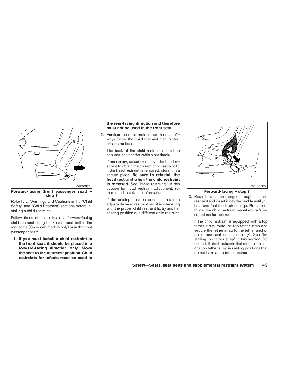 NISSAN 2013 Frontier - Owner's Manual User Manual | Page 68 / 444