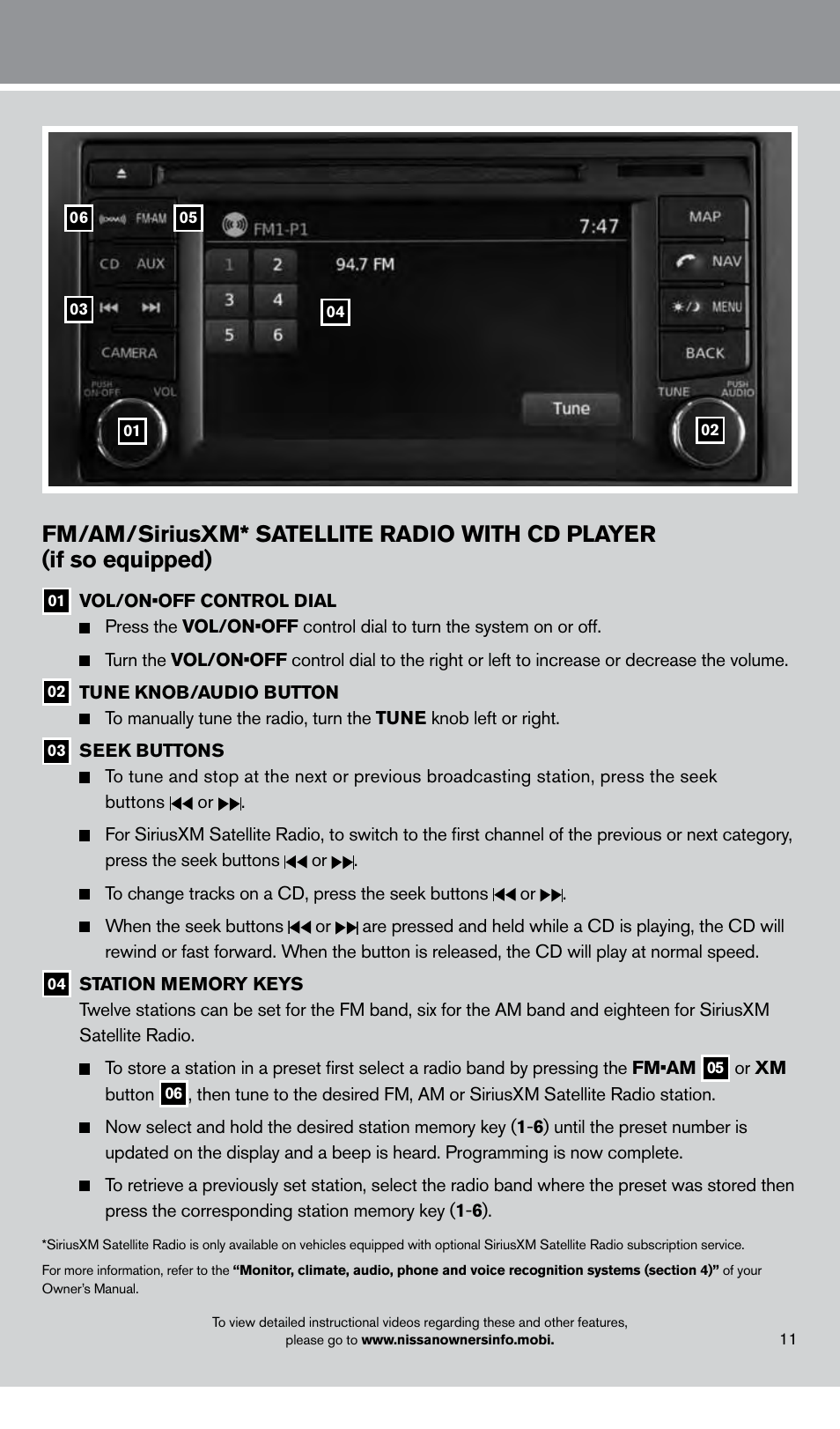 NISSAN 2013 Frontier - Quick Reference Guide User Manual | Page 13 / 20