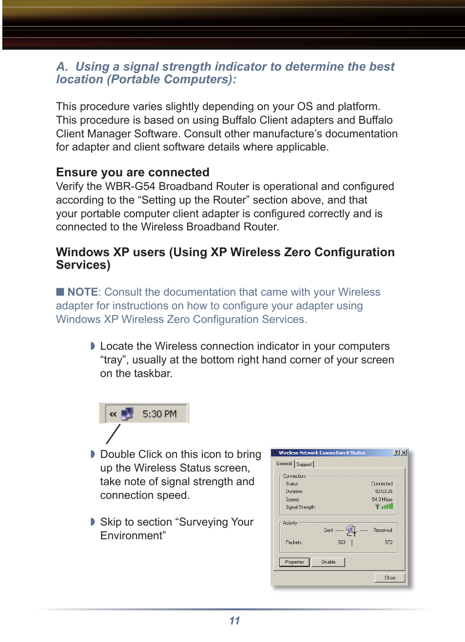 Buffalo Technology Buffalo AirStation WRB-G54K User Manual | Page 11 / 24