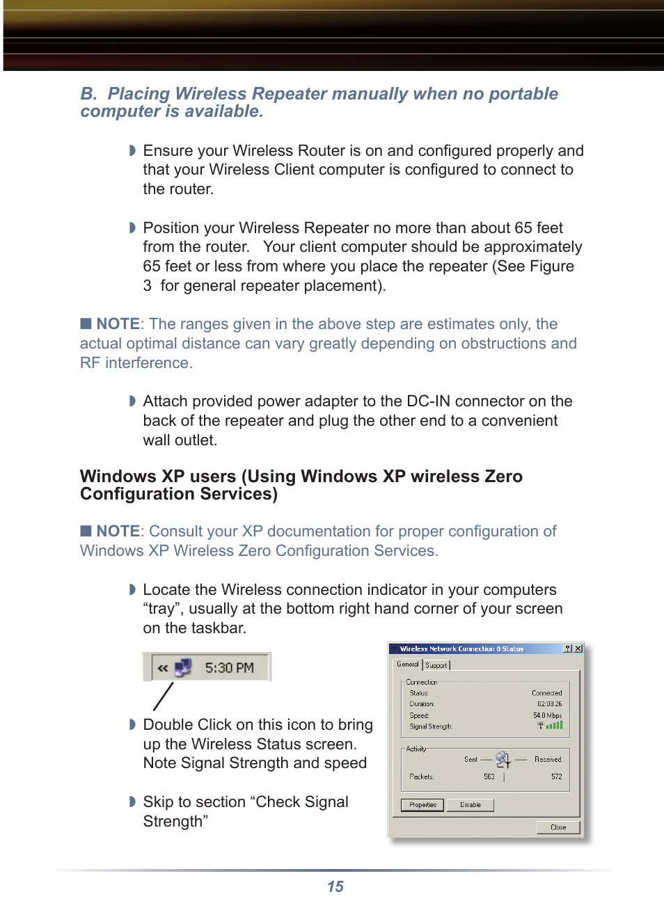 Buffalo Technology Buffalo AirStation WRB-G54K User Manual | Page 15 / 24