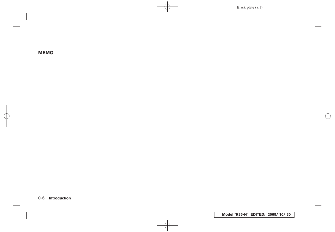 NISSAN 2011 GT R - Multi Function Display Owner's Manual User Manual | Page 10 / 312