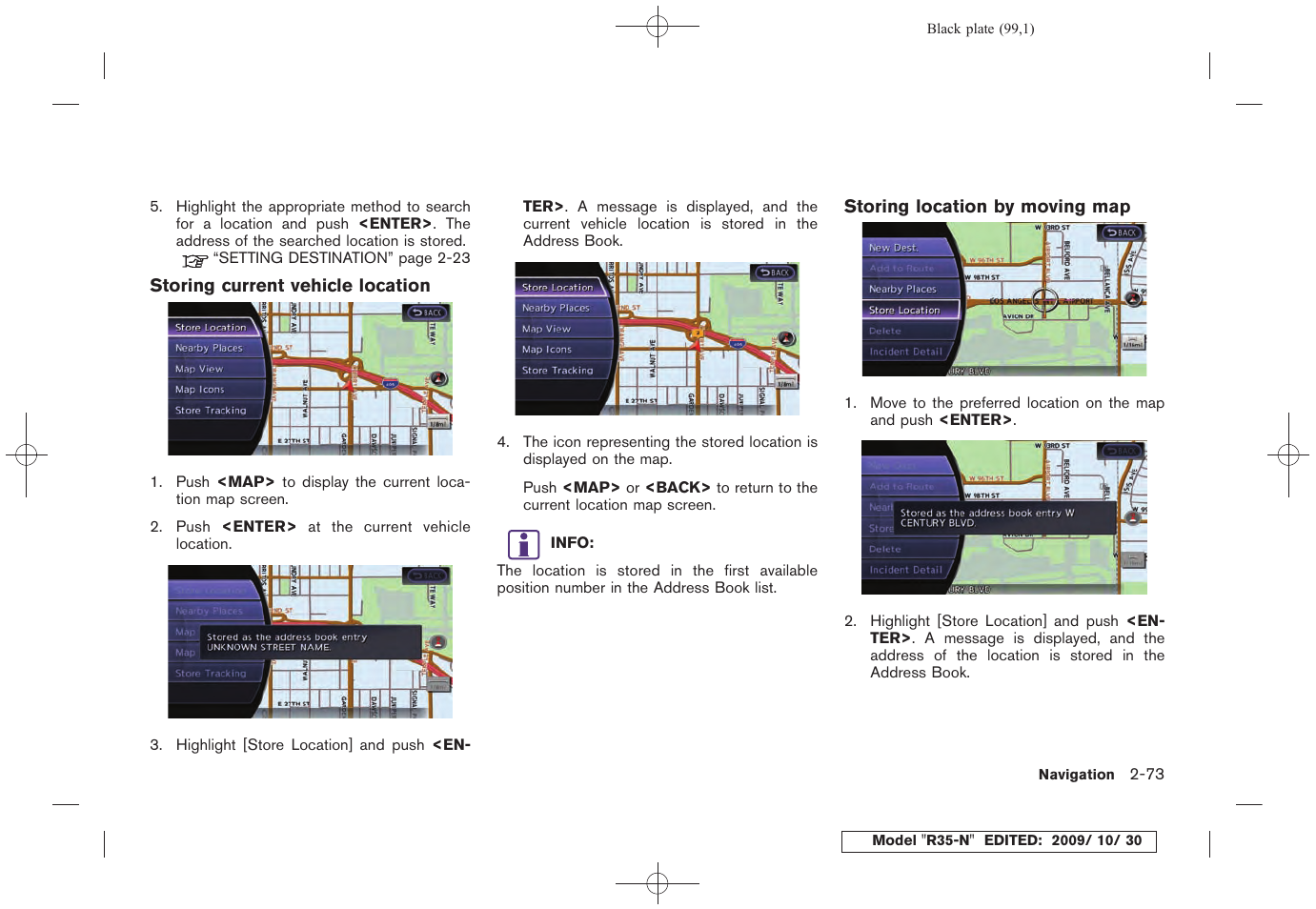 NISSAN 2011 GT R - Multi Function Display Owner's Manual User Manual | Page 101 / 312
